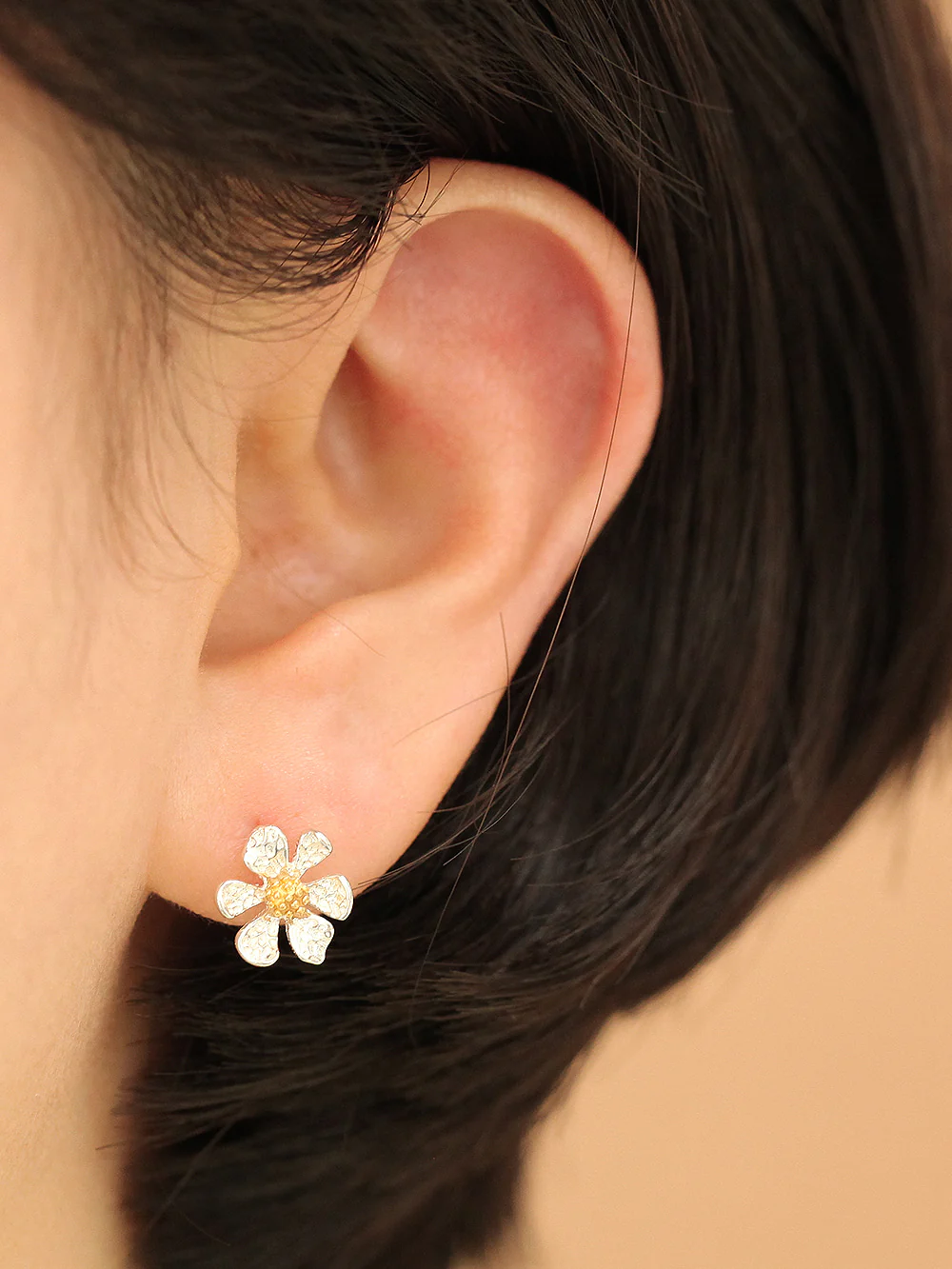 925 Silver Floral Earring & Necklace - Image 4