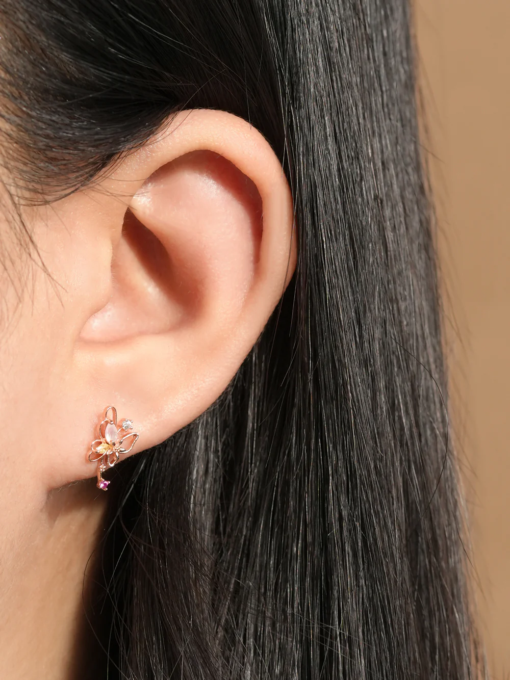 925 Silver Pristine Butterfly Cartilage Earring 20G - Image 5