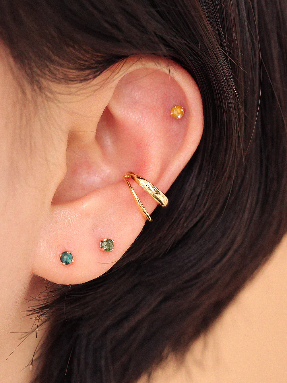 925 Silver Unbalanced Ear Cuff - Image 6
