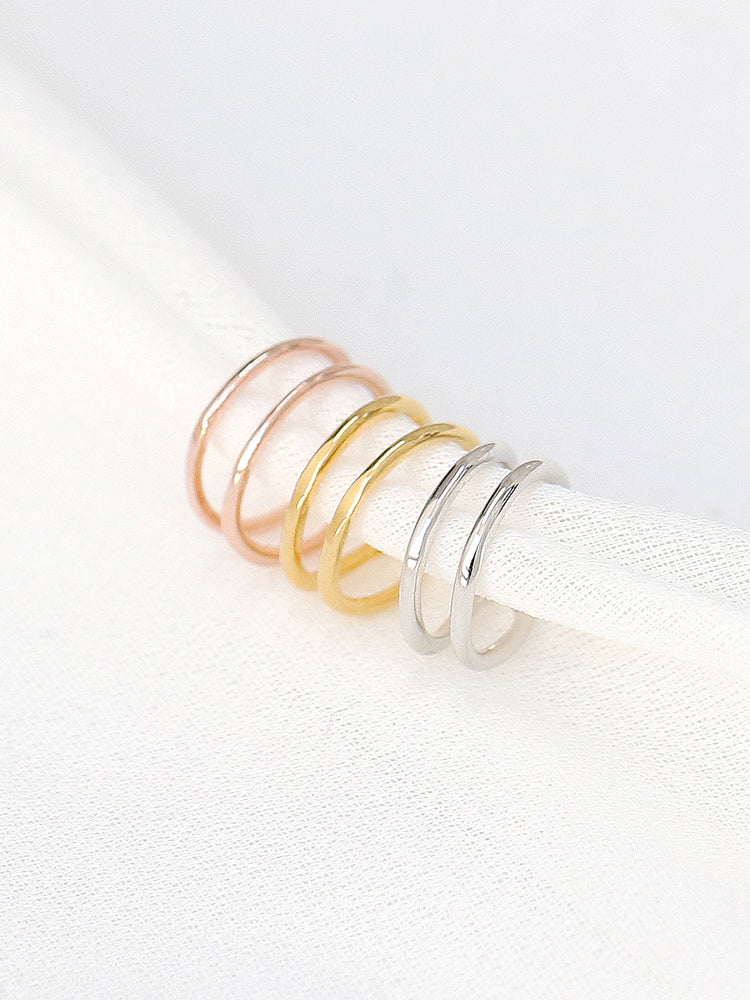 925 Silver Two Line Ear Cuff - Image 3