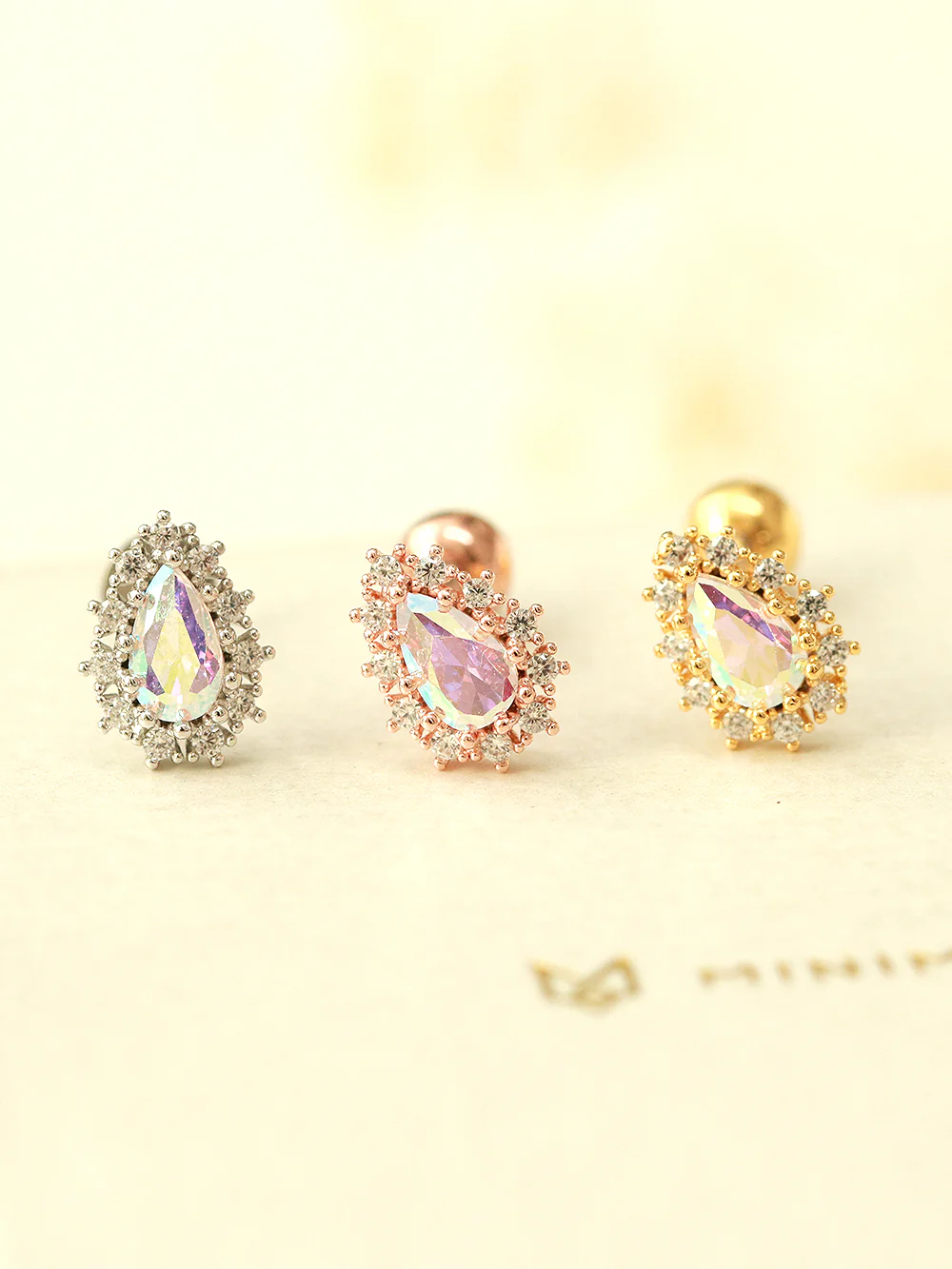 Aurora Tear Drop Piercing - Image 3