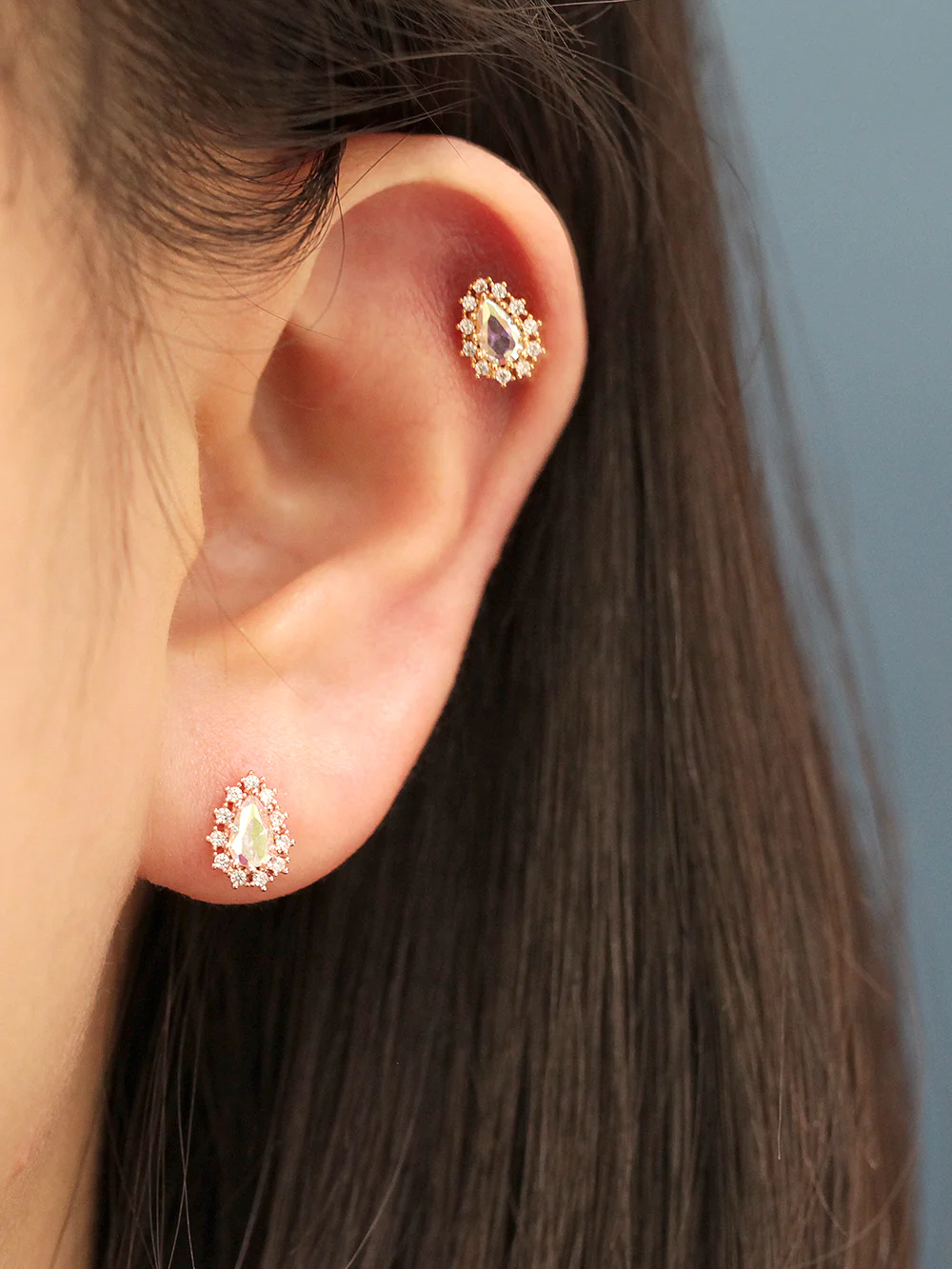 Aurora Tear Drop Piercing - Image 6