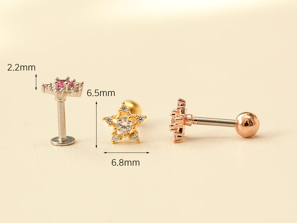 Candy Cubic Star Piercing - Image 9