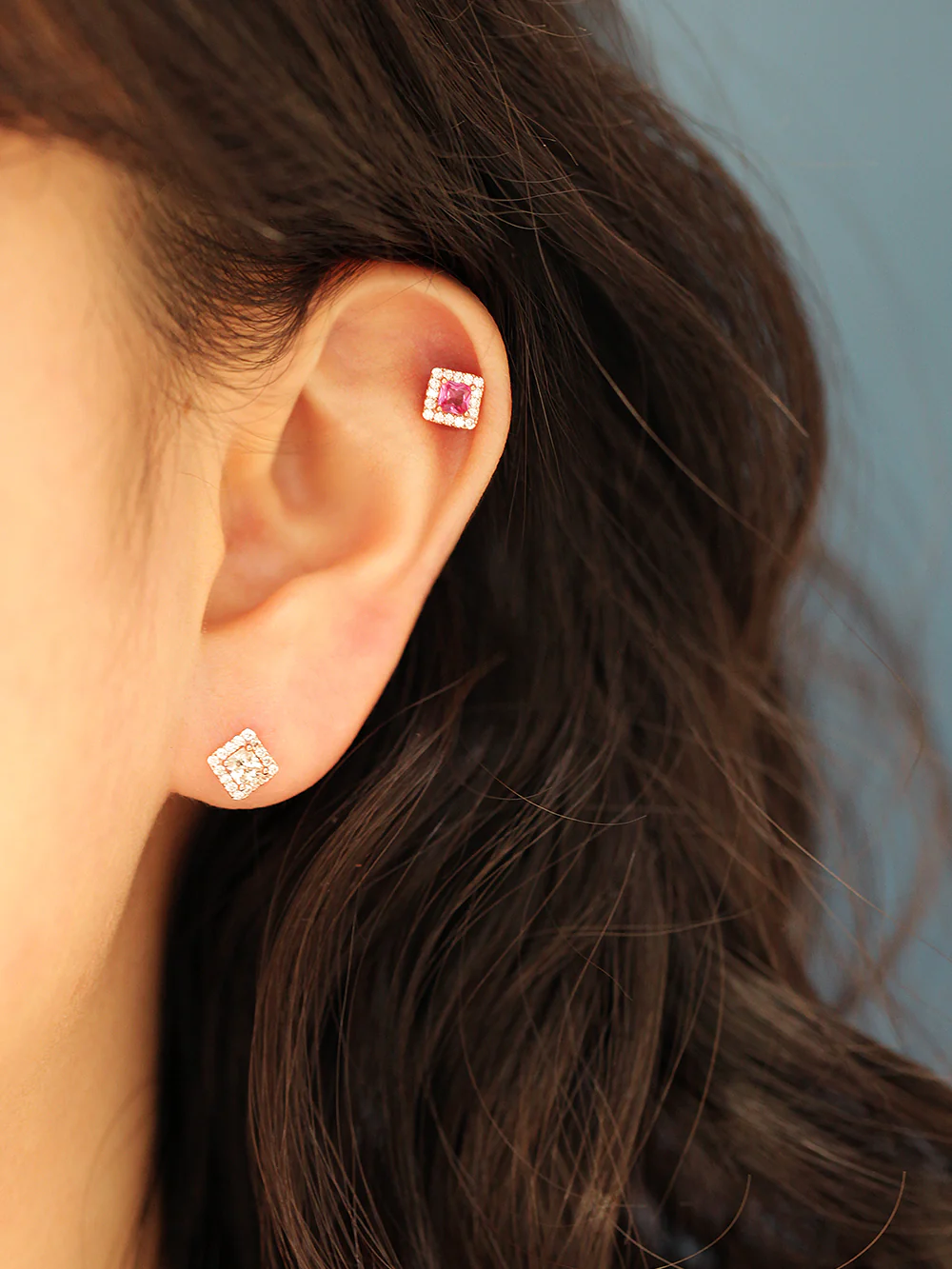 Candy Square Cubic Piercing - Image 2