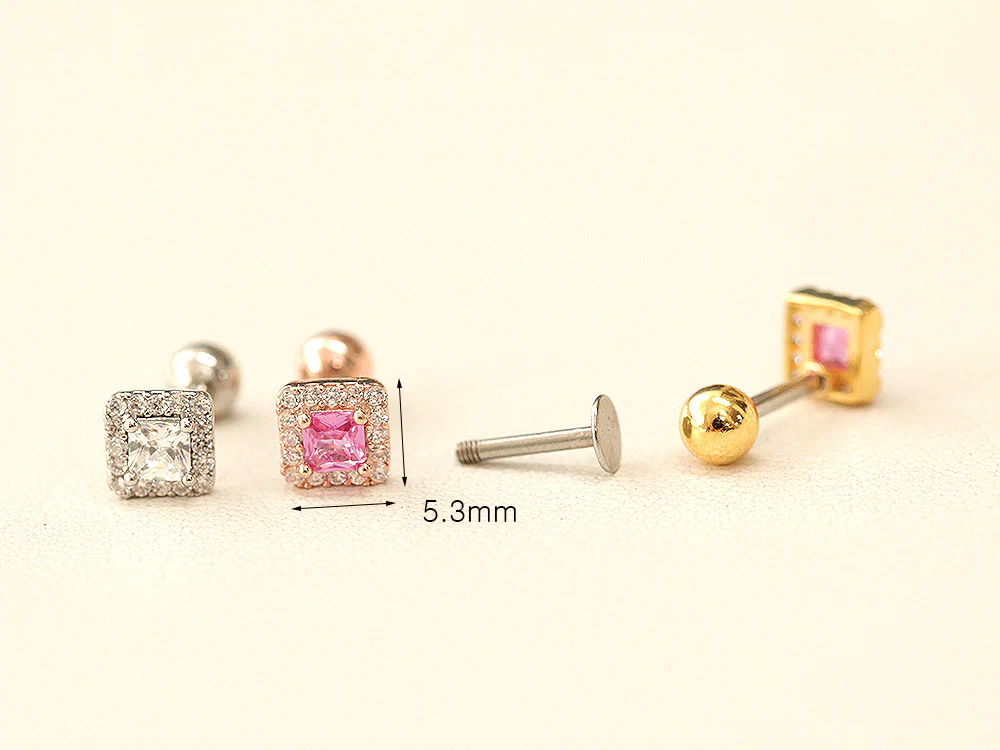 Candy Square Cubic Piercing - Image 9