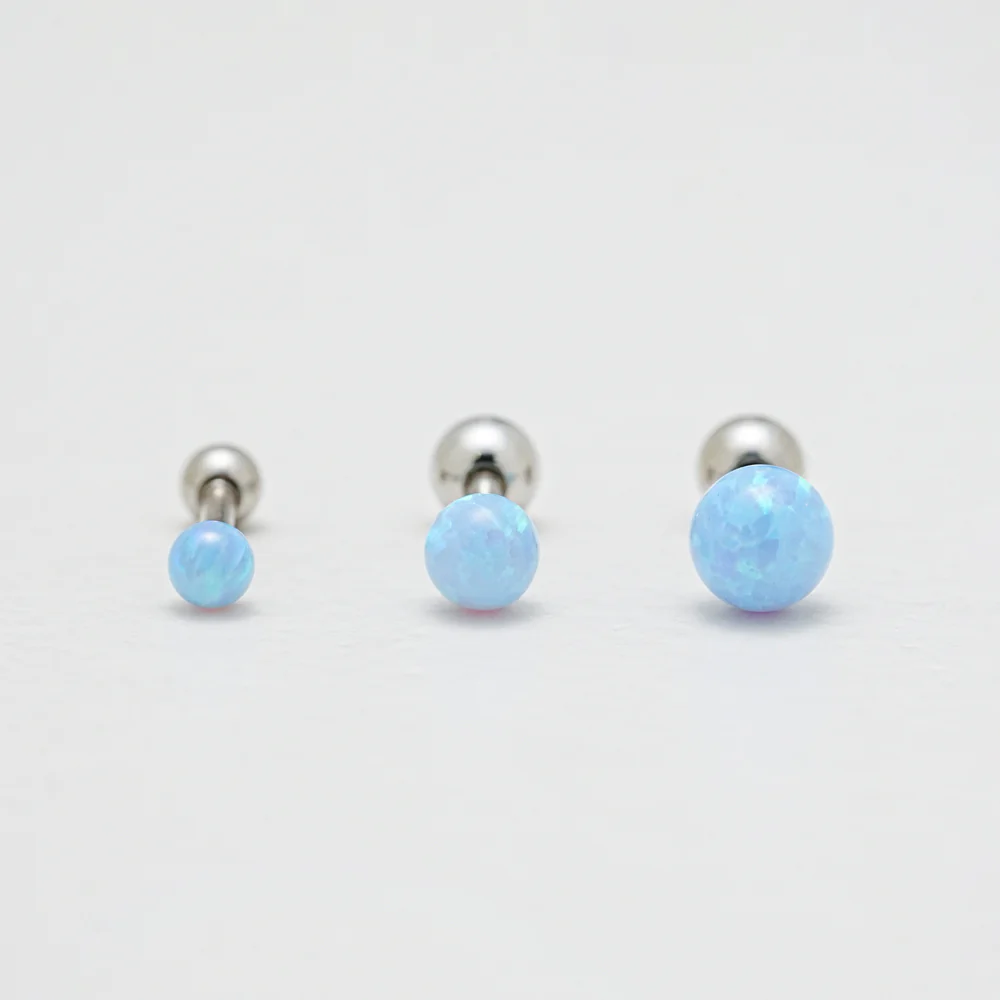 Colorful Opal Cartilage earring - Image 6
