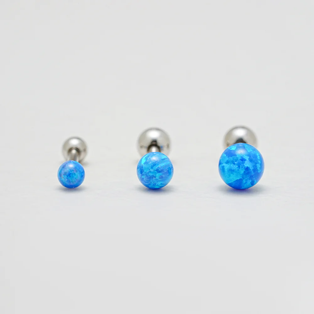 Colorful Opal Cartilage earring - Image 7