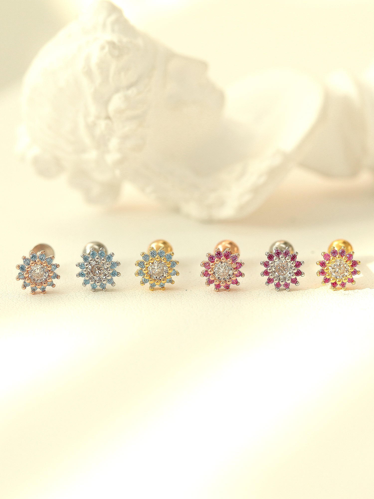 Colorful Sunflower Piercing - Image 2