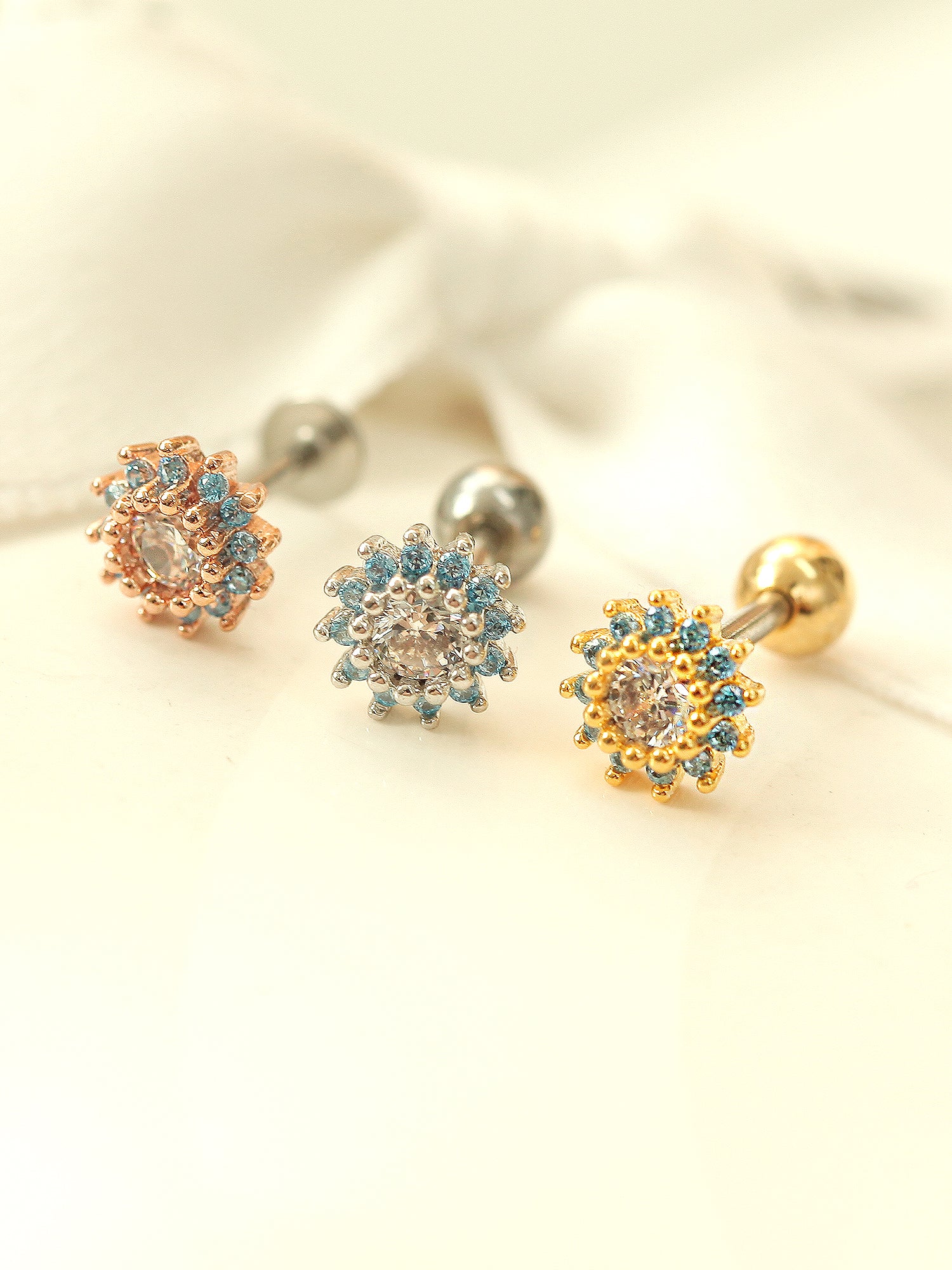 Colorful Sunflower Piercing - Image 4