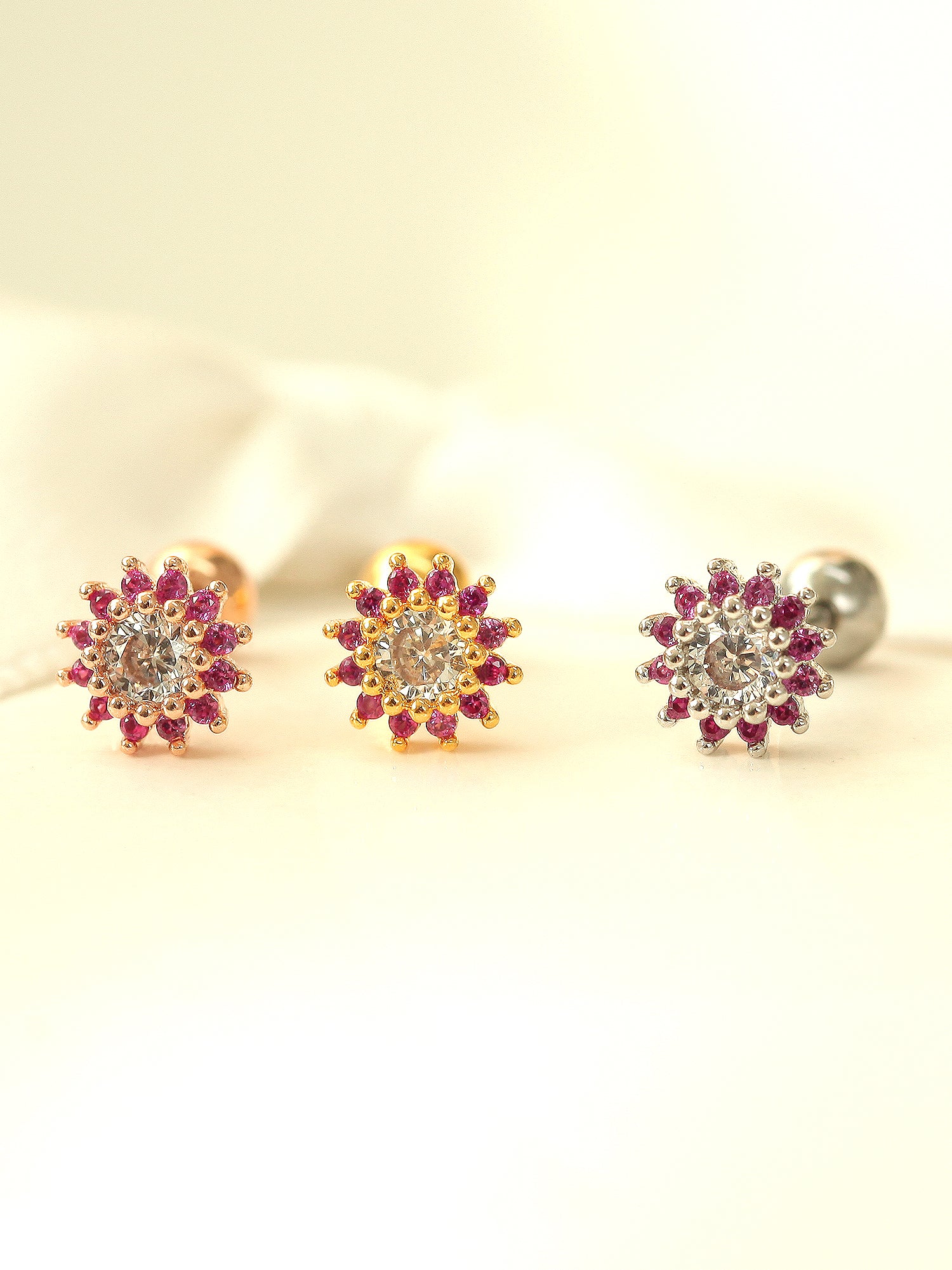 Colorful Sunflower Piercing - Image 5