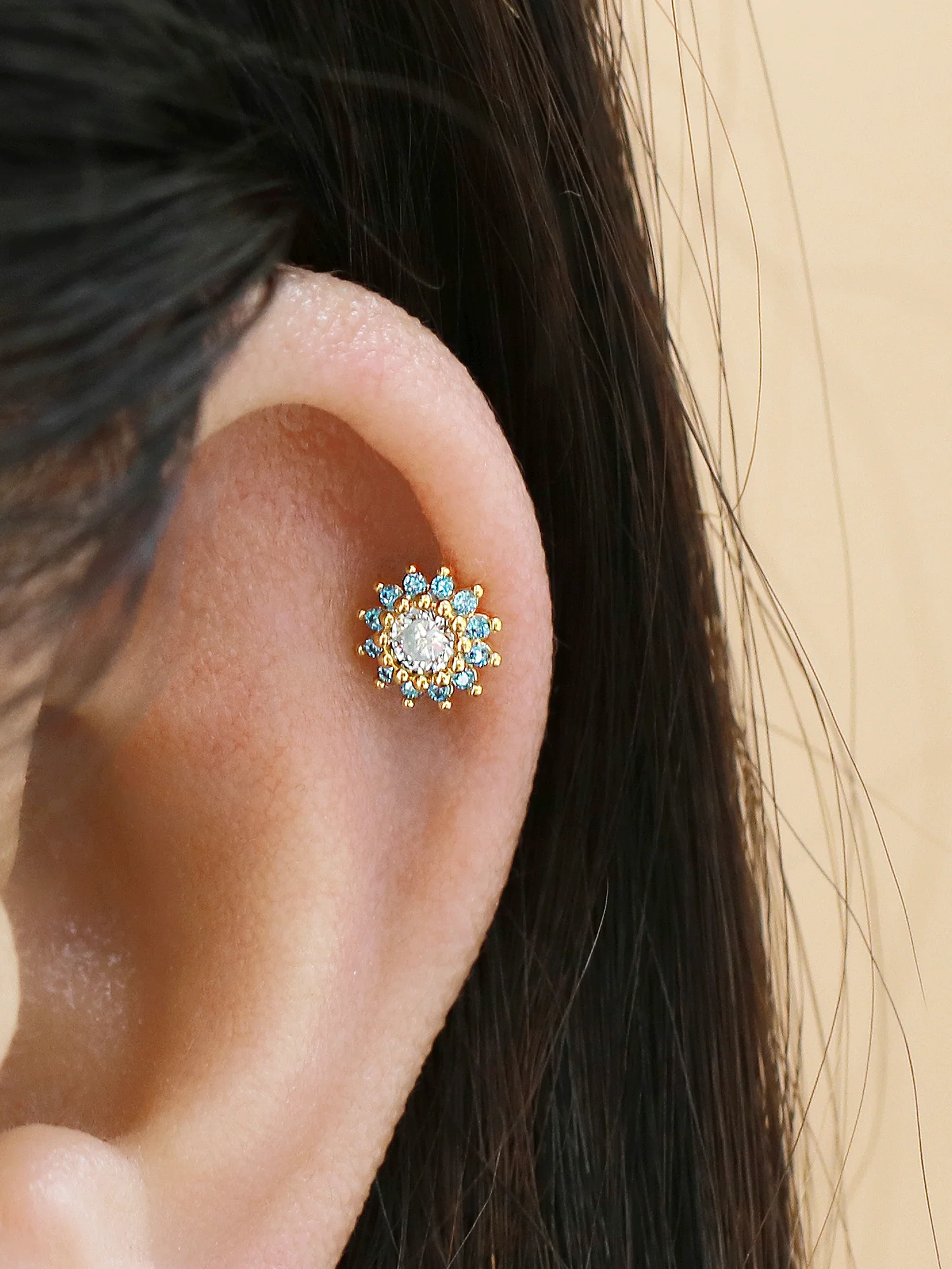 Colorful Sunflower Piercing - Image 7