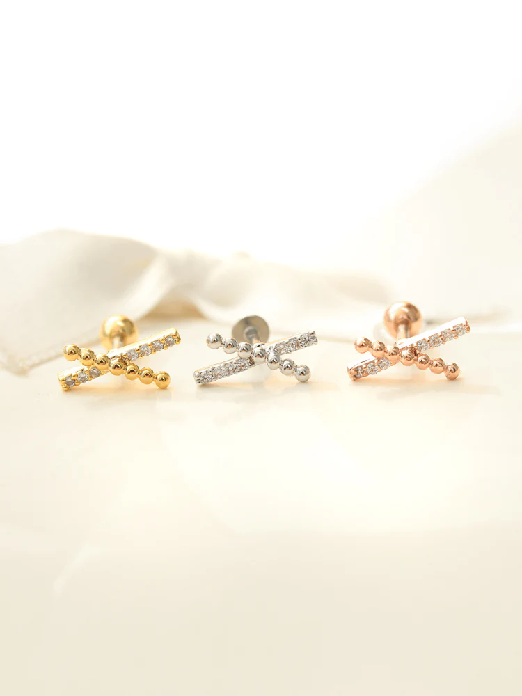 Cross Cubic Ball Bar Piercing - Image 4