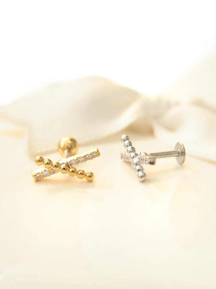 Cross Cubic Ball Bar Piercing - Image 5