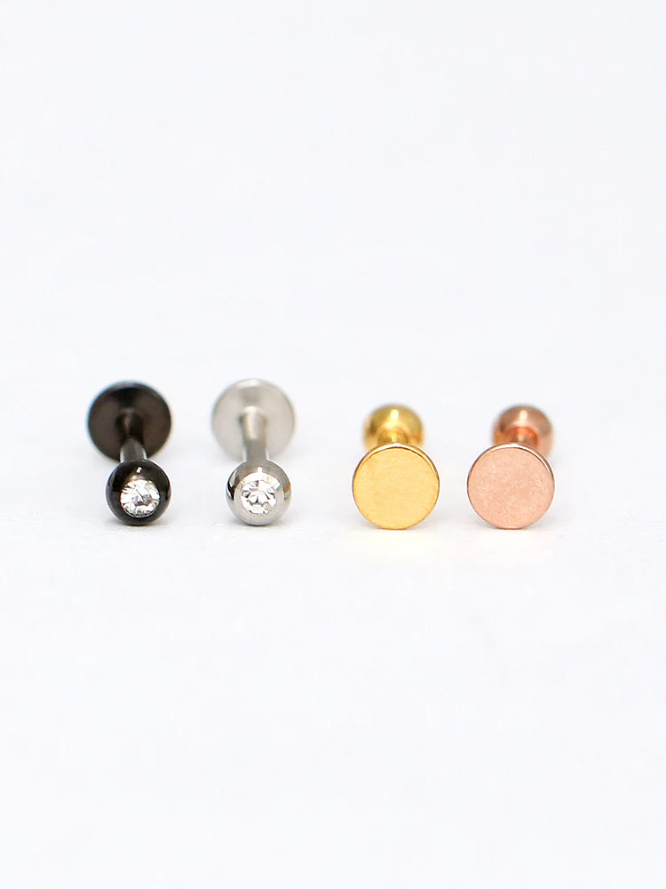Cubic Labret Piercing - Image 3