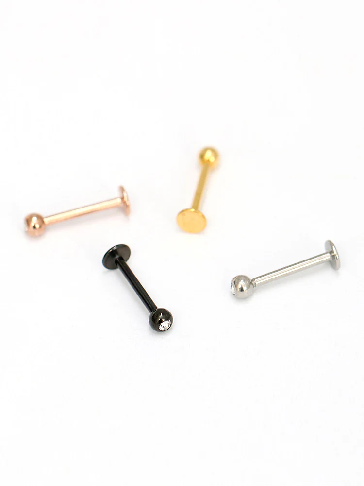 Cubic Labret Piercing - Image 4