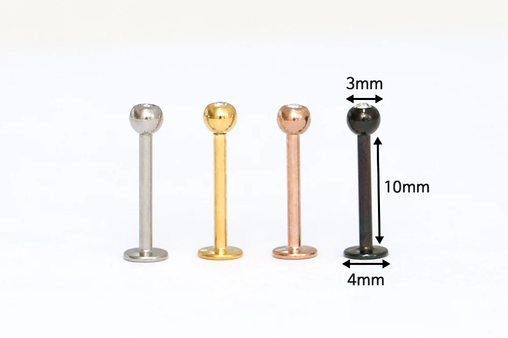 Cubic Labret Piercing - Image 6
