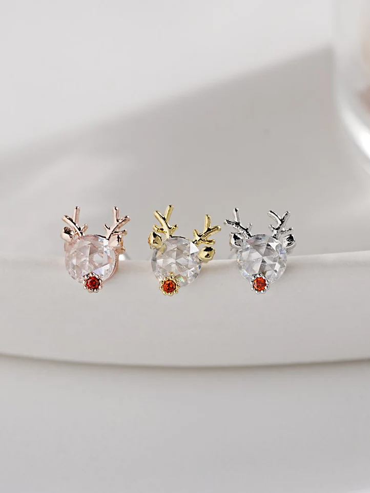 Happy Rudolph Cartilage Ear Piercing 18G16G - Image 2