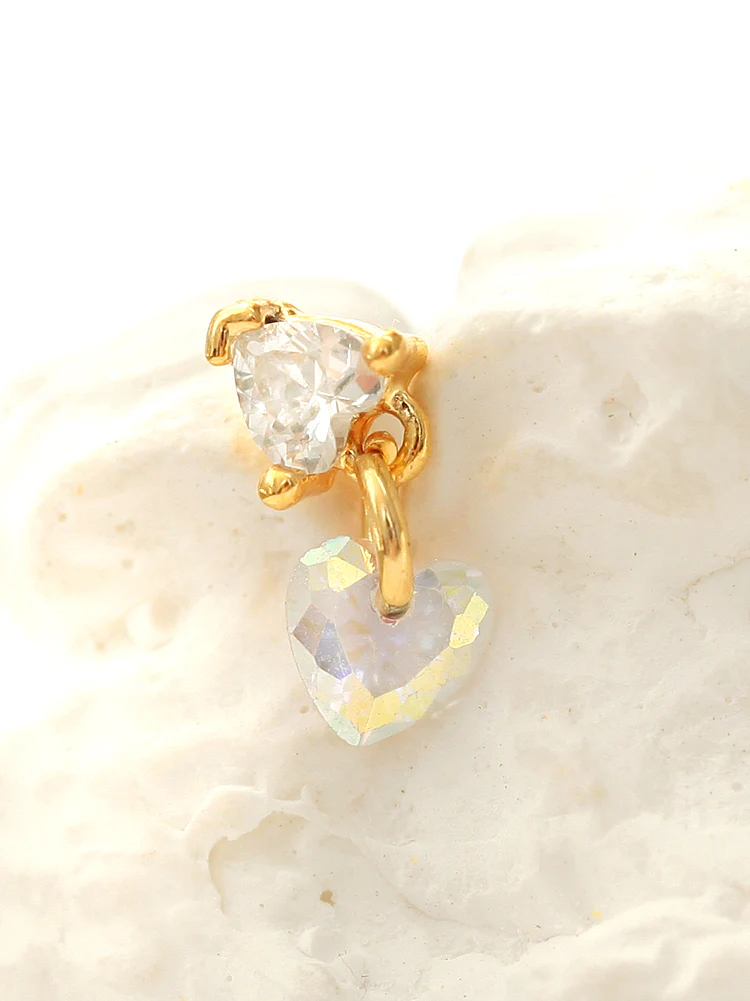 Heart Drop Cubic Piercing - Image 4