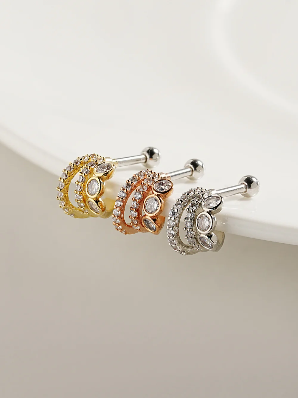 Light Motion Cartilage Ear Piercing 18G16G
