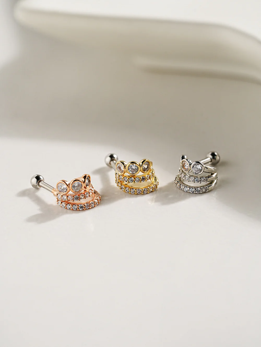 Light Motion Cartilage Ear Piercing 18G16G - Image 2