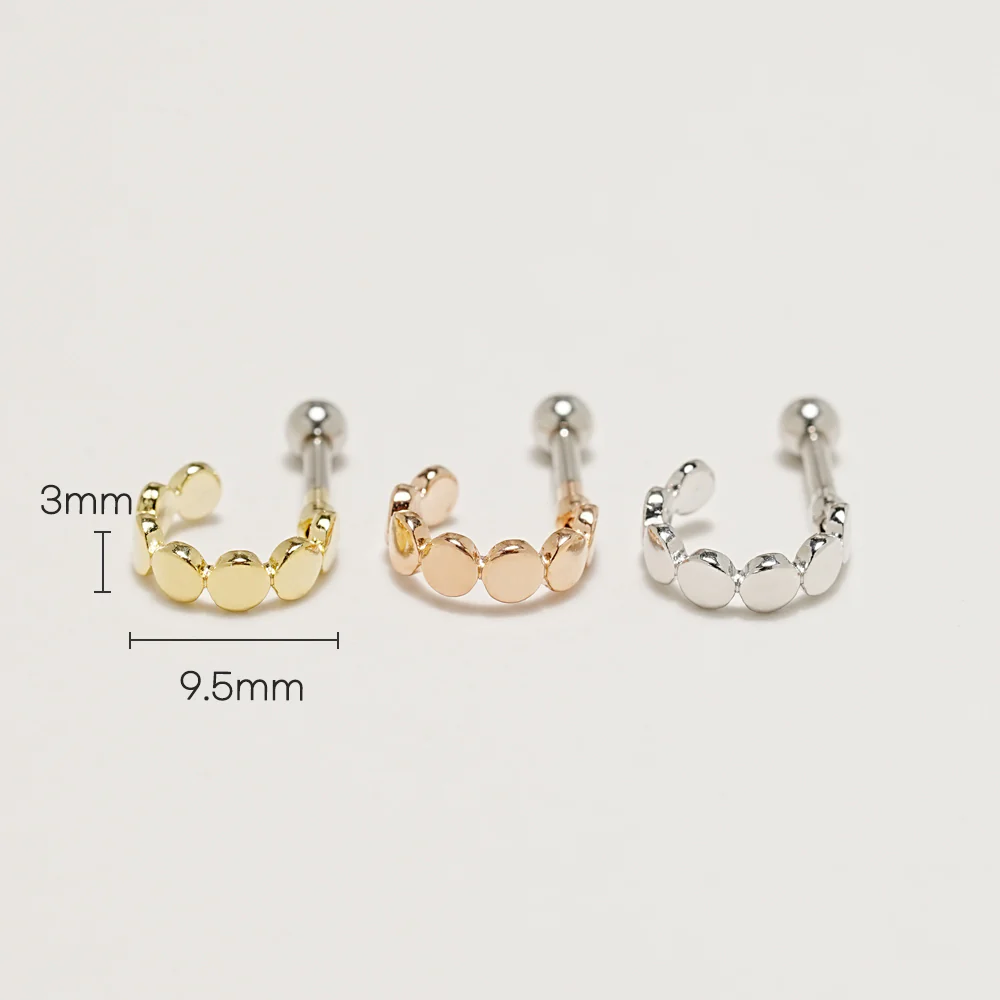Magic Dotted Cartilage Ear Piercing 16G - Image 3