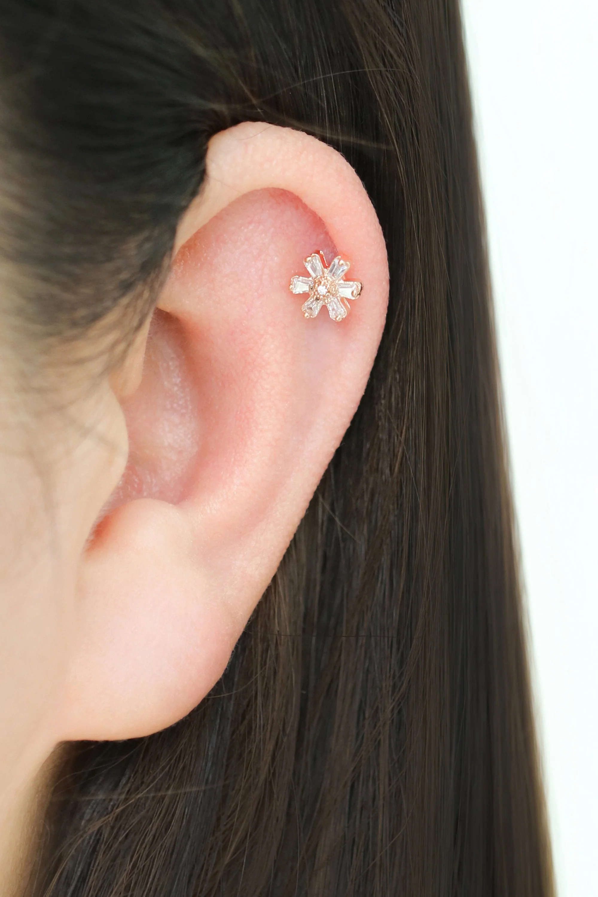 Mini Cosmos Flower Cartilage Earring - Image 9