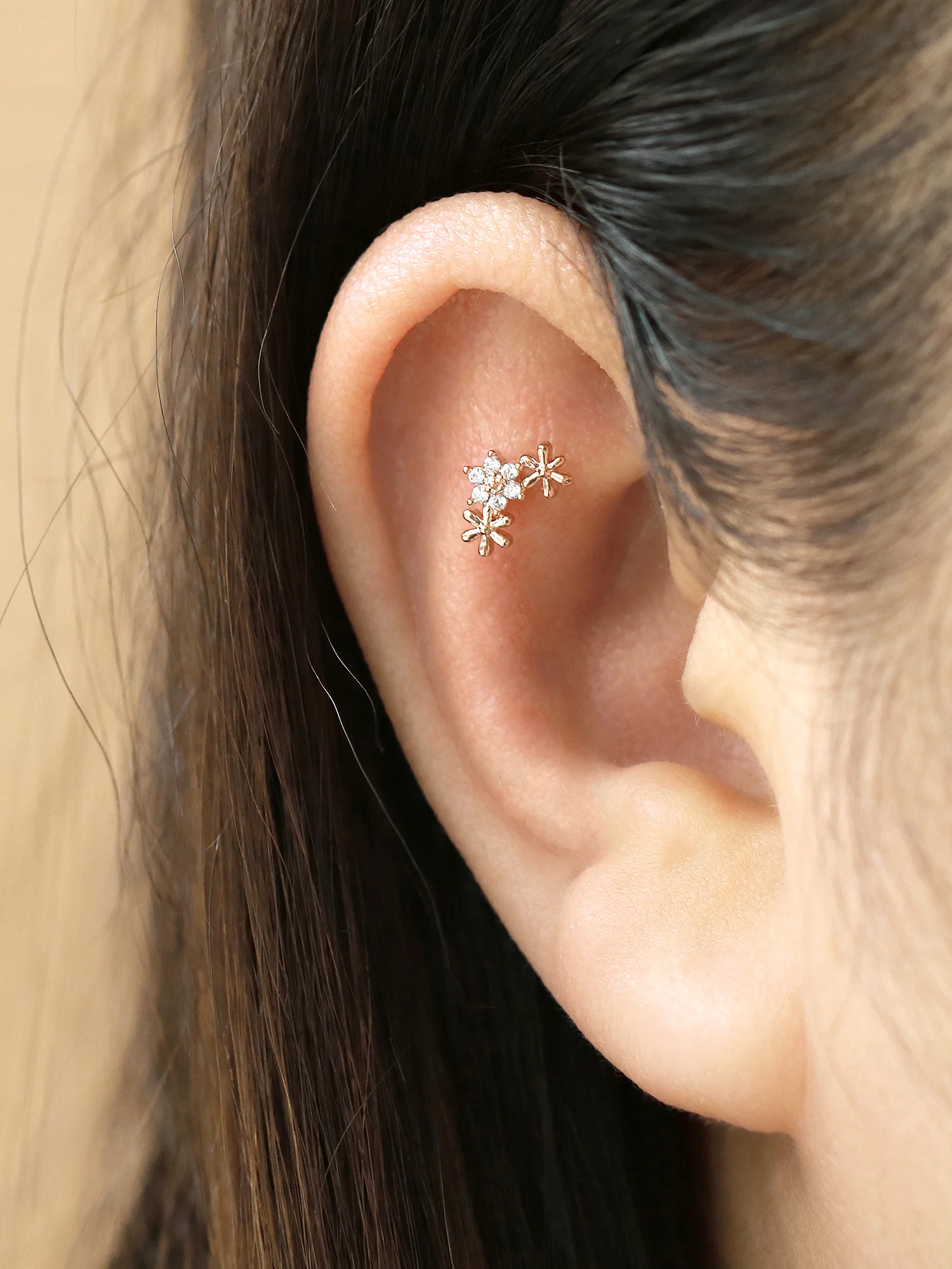Mini Triple Daisy Piercing - Image 9