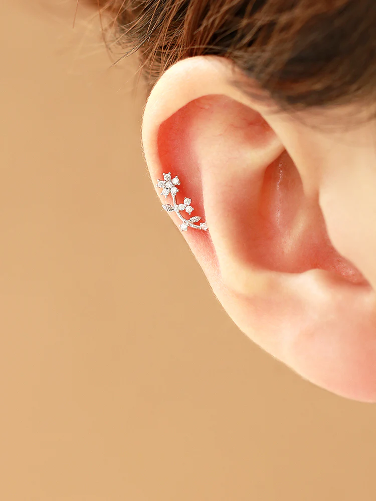 Rose Cartilage Earring - Image 3