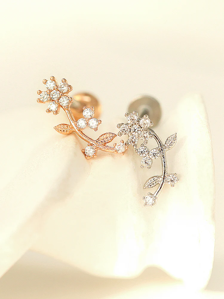 Rose Cartilage Earring - Image 8