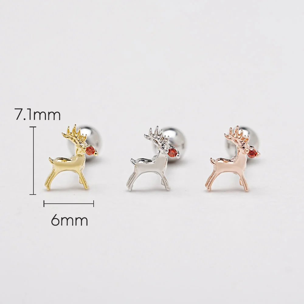 Shining Dear Cartilage Ear Piercing 18G16G - Image 3