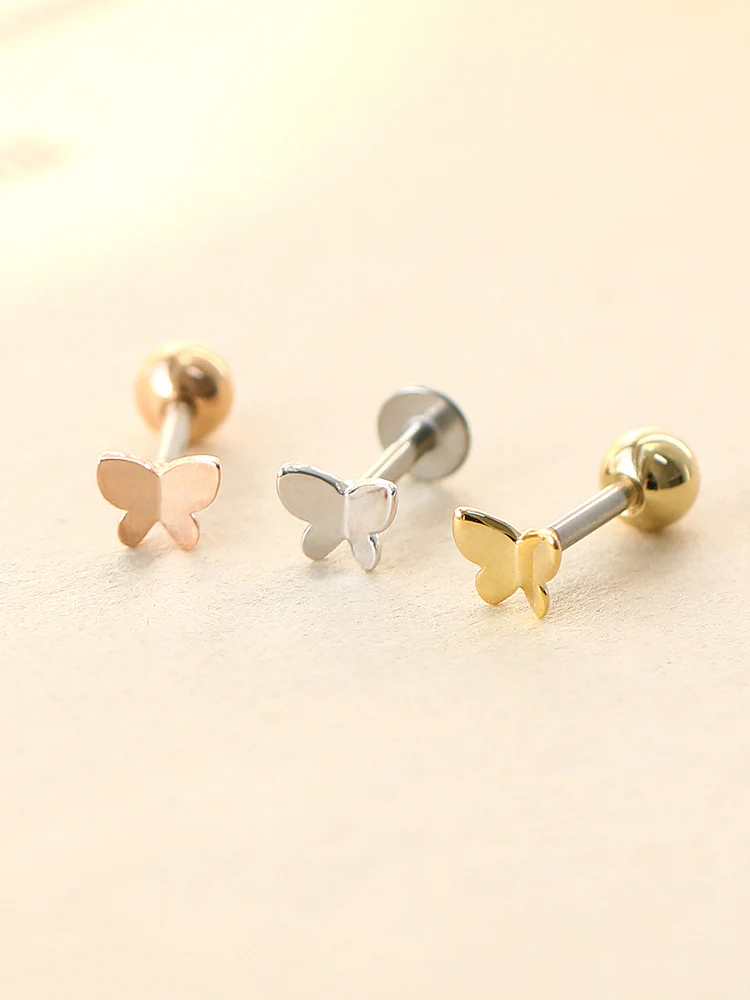 Tiny Butterfly Cartilage earring