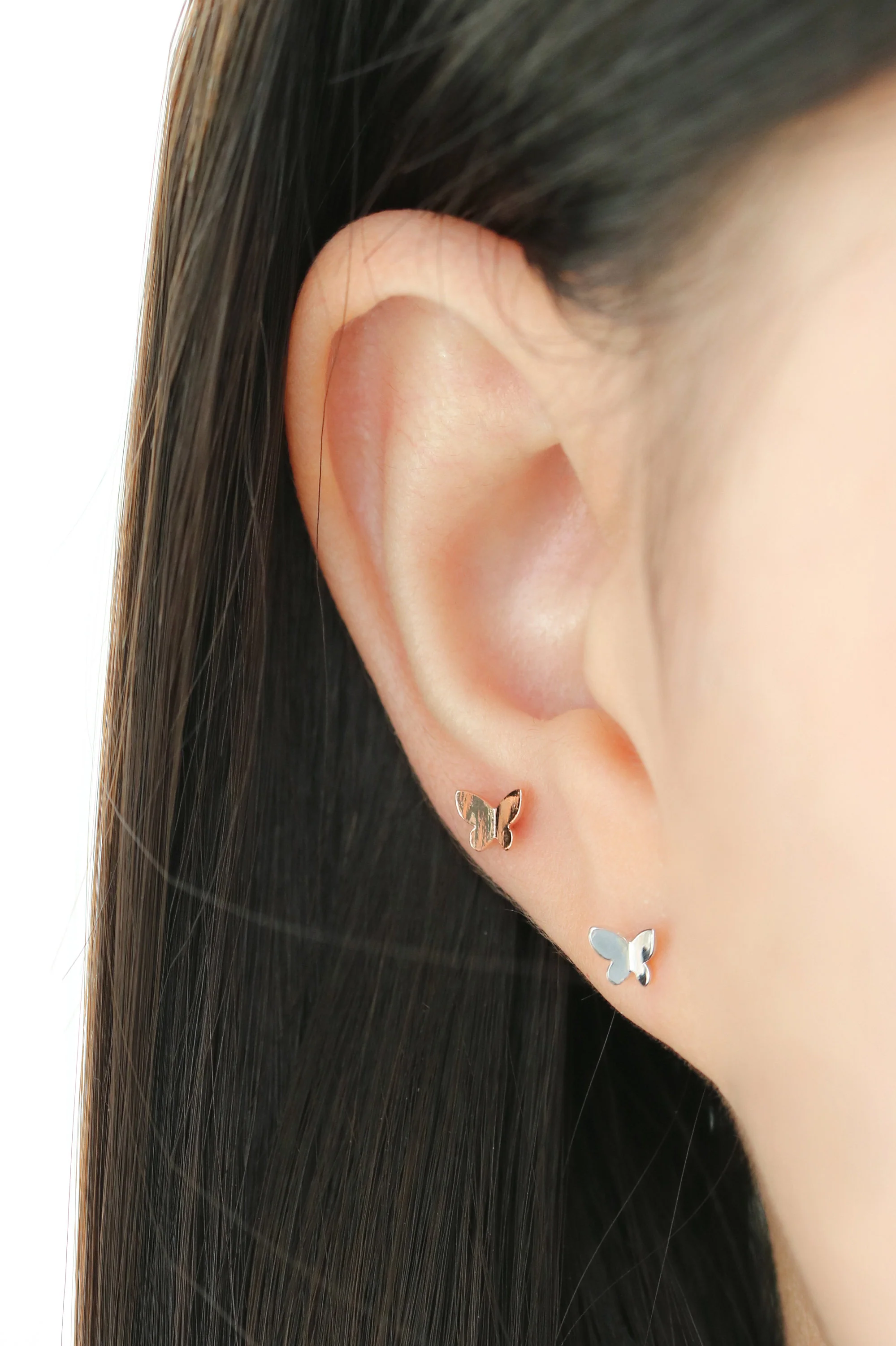 Tiny Butterfly Cartilage earring - Image 4