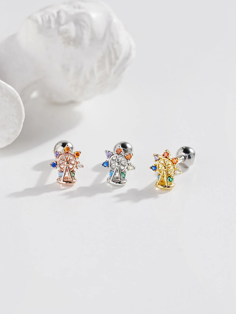Wonderland Cartilage Ear Piercing 18G16G - Image 2